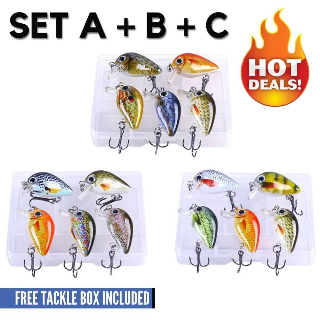 SpireBuzz™ Micro Crankbaits Fishing Lure - SpireBuzz