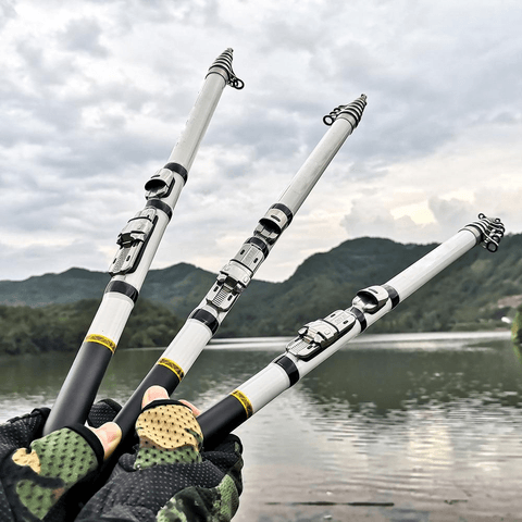 Spirebuzz Telescopic Fishing Rod - SpireBuzz