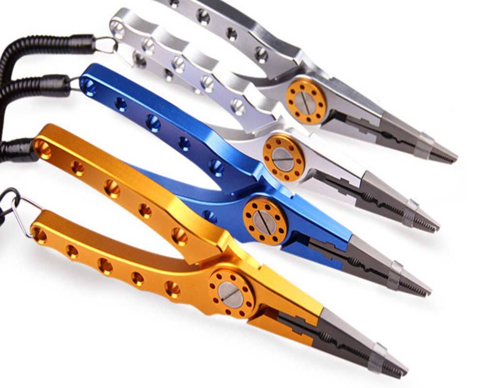 ALUMINUM ALLOY LURE PLIERS FISHING TONGS - SpireBuzz