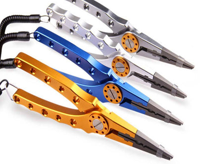 ALUMINUM ALLOY LURE PLIERS FISHING TONGS - SpireBuzz