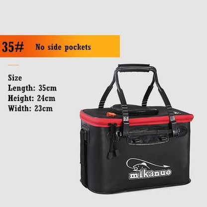 EVA Portable Fishing Bag Folding Thicken Live Fishing Box Tank Bucket (FREE OXYGEN PUMP) - SpireBuzz