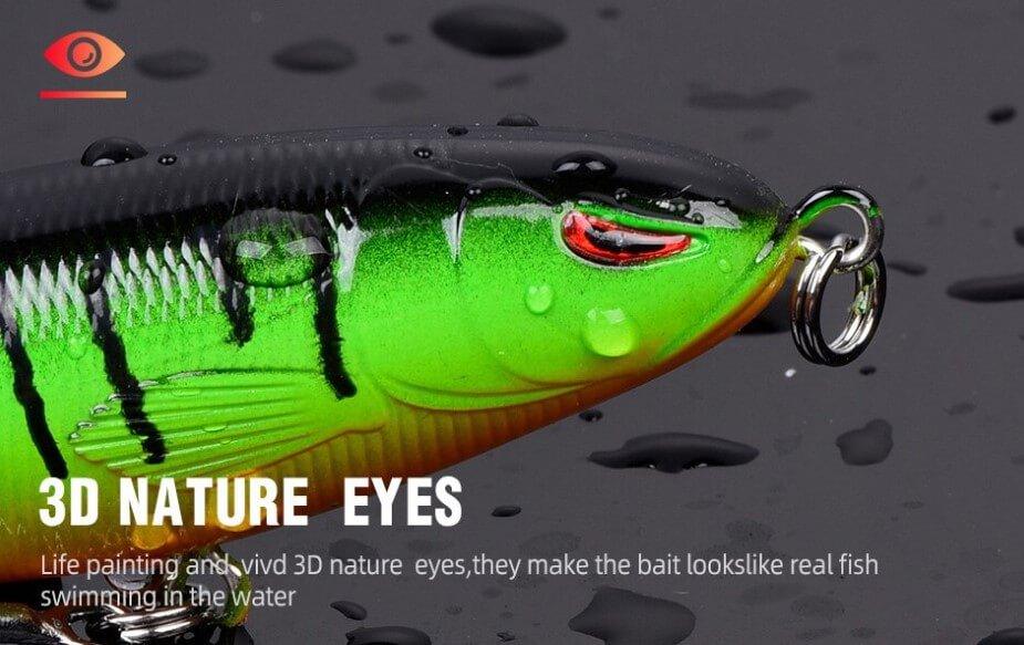 FLOATING ROTATING TAIL LURES HARD BAIT - SpireBuzz