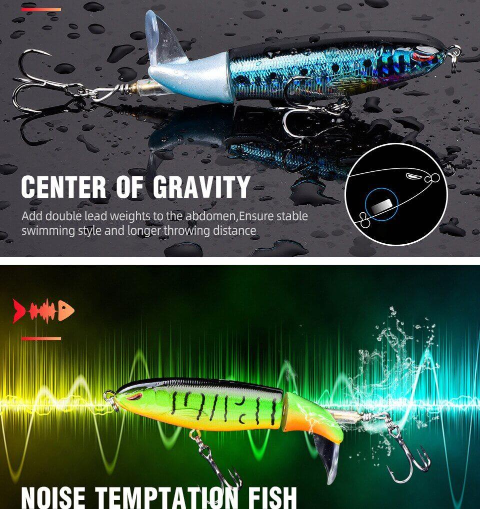 FLOATING ROTATING TAIL LURES HARD BAIT - SpireBuzz