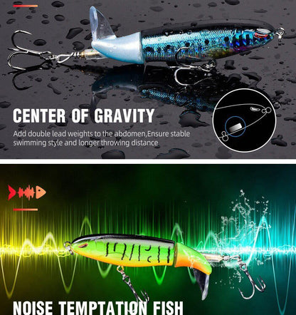 FLOATING ROTATING TAIL LURES HARD BAIT - SpireBuzz