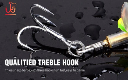 FLOATING ROTATING TAIL LURES HARD BAIT - SpireBuzz