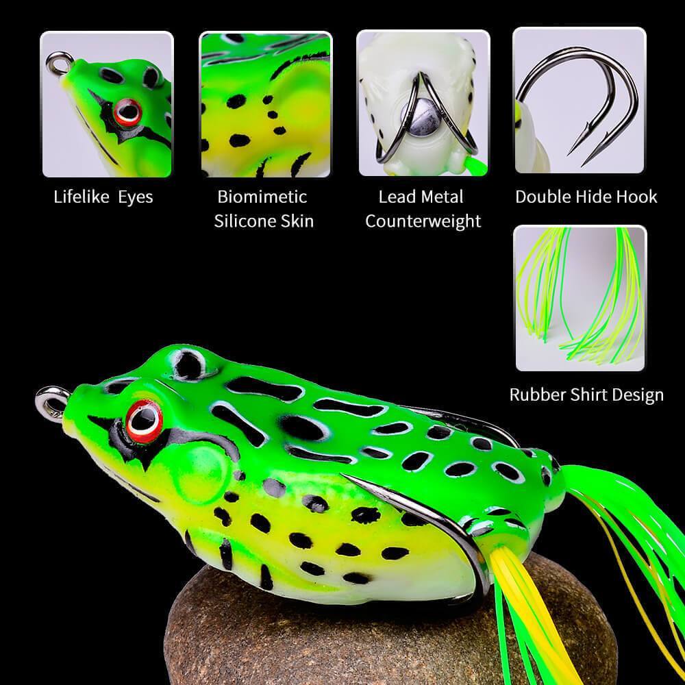 FROG SOFT BAIT 5pcs Set - SpireBuzz