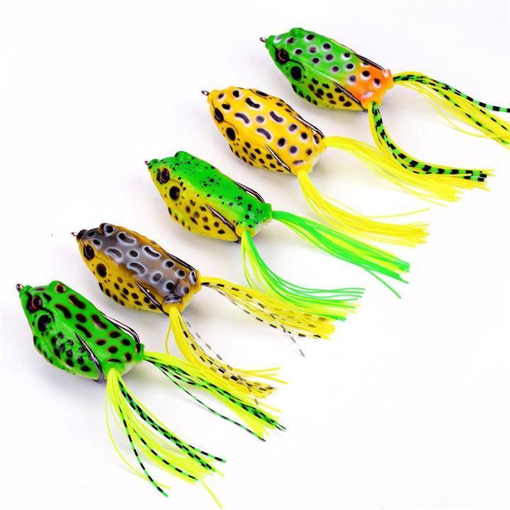 FROG SOFT BAIT 5pcs Set - SpireBuzz