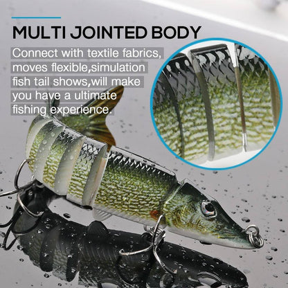 Lifelike Pike Wobblers Fishing Lure - SpireBuzz