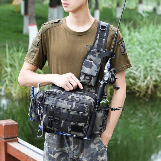 Portable One-shoulder Multifunction Tackle Bag - SpireBuzz