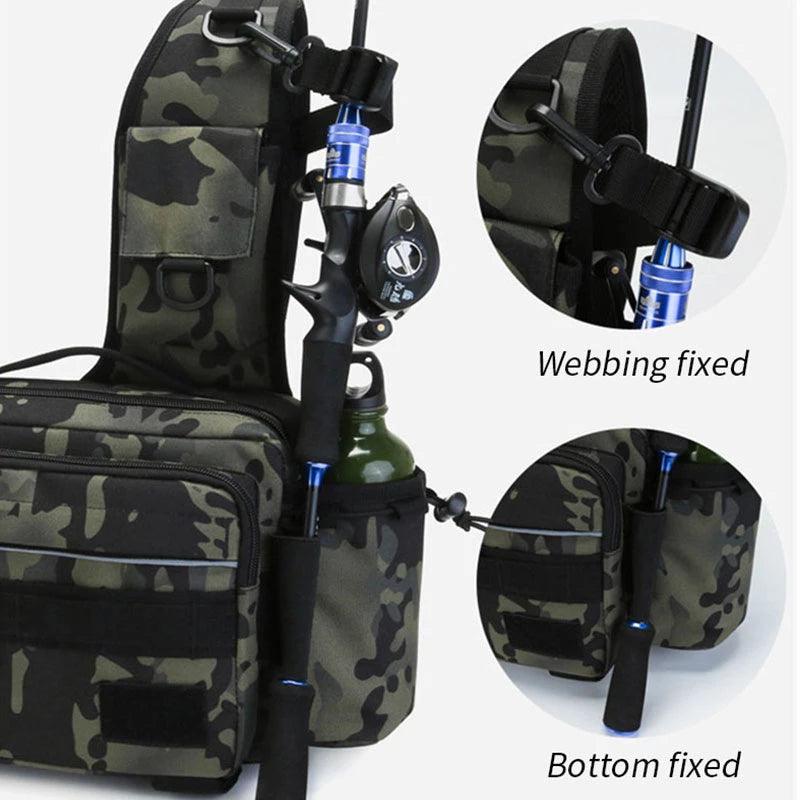 Portable One-shoulder Multifunction Tackle Bag - SpireBuzz