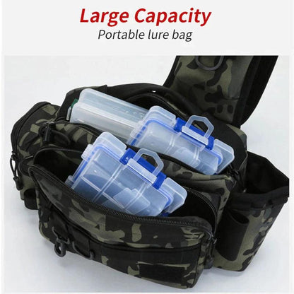 Portable One-shoulder Multifunction Tackle Bag - SpireBuzz
