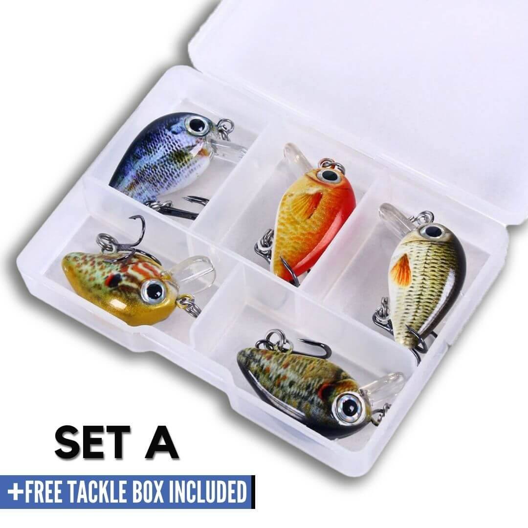SpireBuzz™ Micro Crankbaits Fishing Lure - SpireBuzz