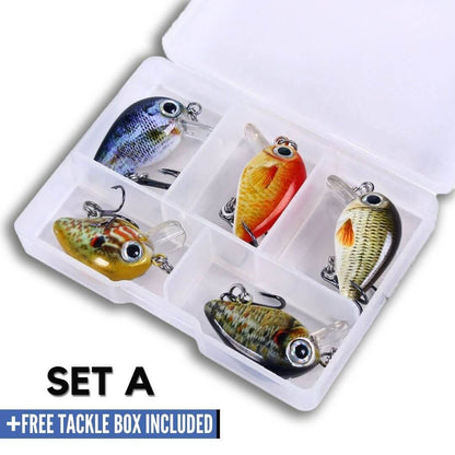 SpireBuzz™ Micro Crankbaits Fishing Lure - SpireBuzz