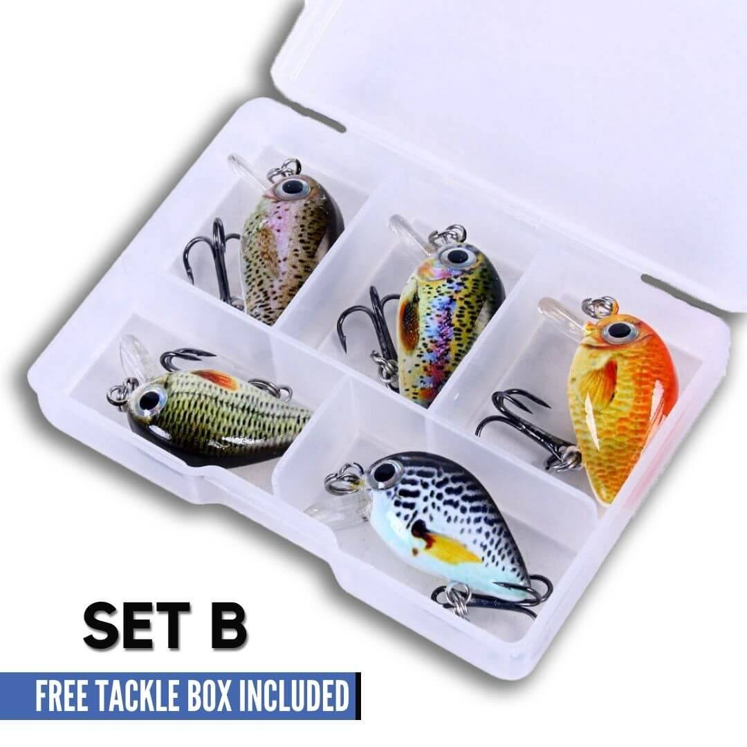 SpireBuzz™ Micro Crankbaits Fishing Lure - SpireBuzz