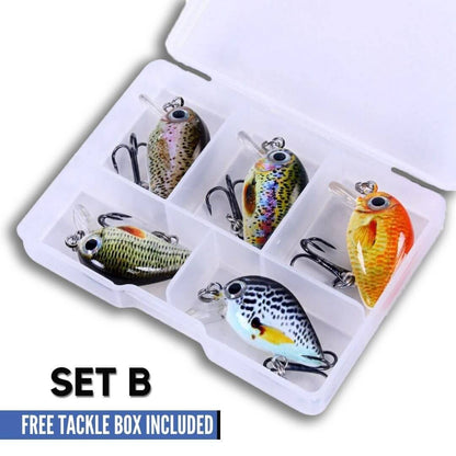 SpireBuzz™ Micro Crankbaits Fishing Lure - SpireBuzz