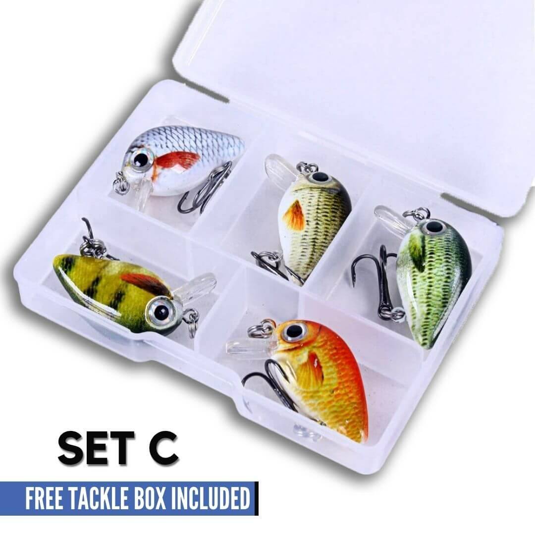 SpireBuzz™ Micro Crankbaits Fishing Lure - SpireBuzz