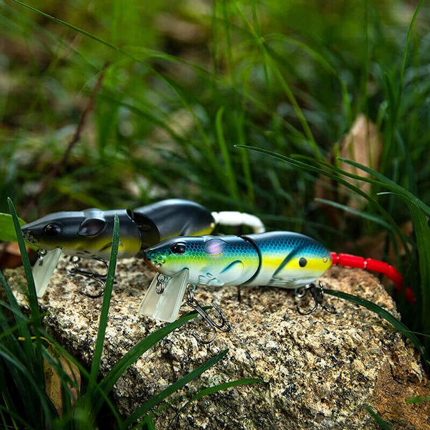 Spirebuzz™ RatStrike - 3D Lifelike Rat Topwater Lure - SpireBuzz