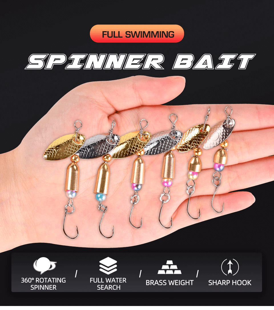 SpireBuzz™Spinner Baits 10pcs Set - SpireBuzz