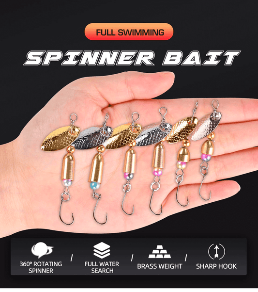 SpireBuzz™Spinner Baits 10pcs Set - SpireBuzz