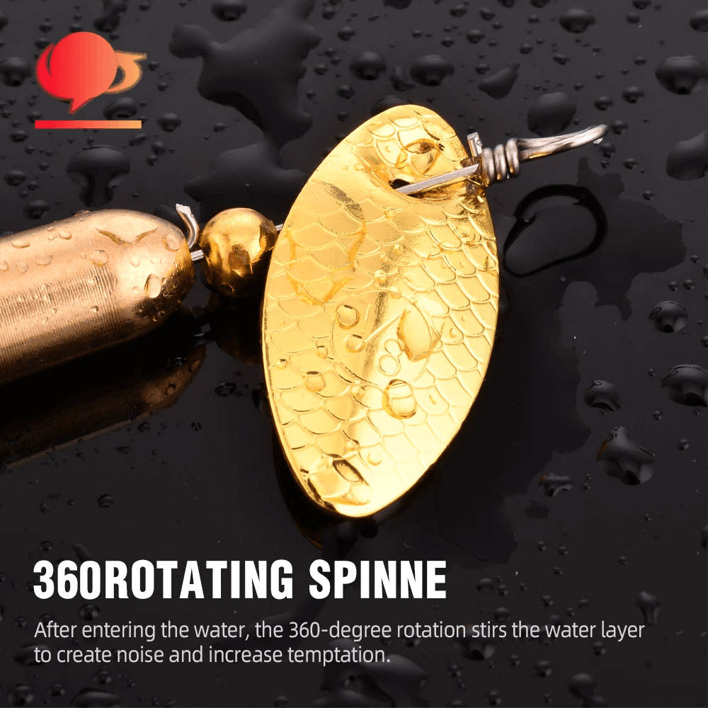 SpireBuzz™Spinner Baits 10pcs Set - SpireBuzz