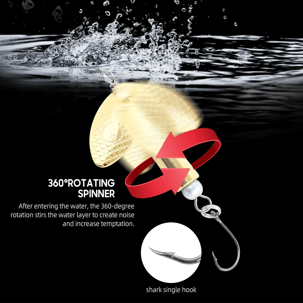 SpireBuzz™Spinner Baits 10pcs Set - SpireBuzz